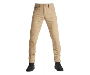 PANDO MOTO nohavice jeans ROBBY COR 01 Long beige