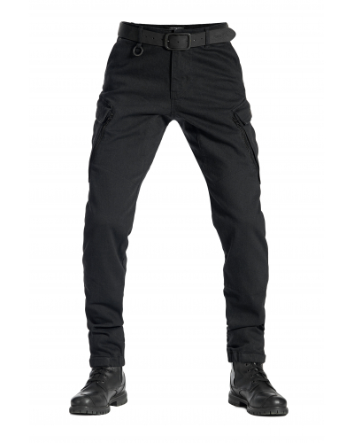 PANDO MOTO nohavice jeans MARK KEV 01 Short black