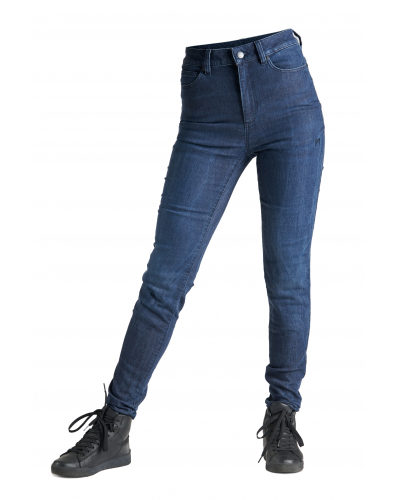 PANDO MOTO nohavice jeans KUSARI COR 02 dámske washed blue