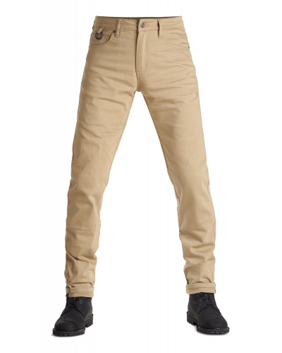 PANDO MOTO nohavice jeans ROBBY COR 01 beige