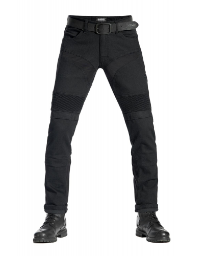 PANDO MOTO kalhoty jeans KARLDO KEV 01 black