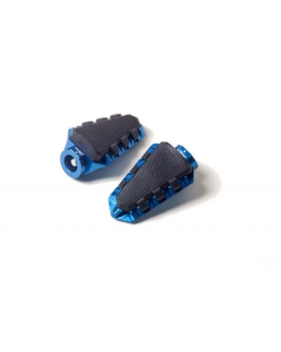 PUIG stupačky bez adaptérů TRAIL 7319A modrá s gumou