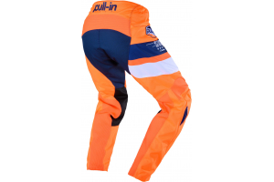 PULL-IN kalhoty CHALLENGER RACE 20 neon orange/navy