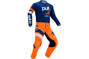 PULL-IN nohavice CHALLENGER RACE 20 neon orange/navy