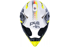 PULL-IN přilba RACE 23 white/neon yellow