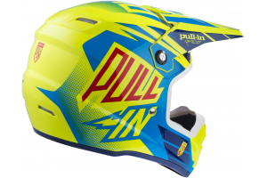 PULL-IN prilba neon yellow/cyan
