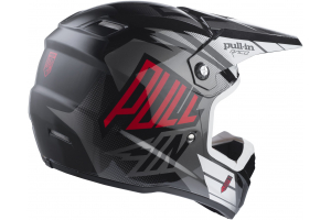 PULL-IN prilba grey/black/red