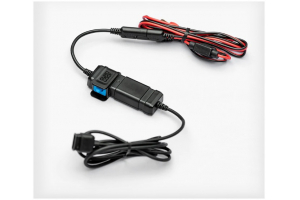QUAD LOCK napájací adaptér k motobatérii USB black