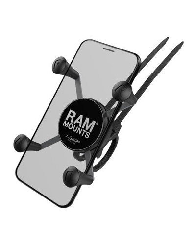 RAM MOUNTS kompletní sestava držáku mobilního telefonu X-Grip pro menší telefony s úchytem EZ-ON/OFF
