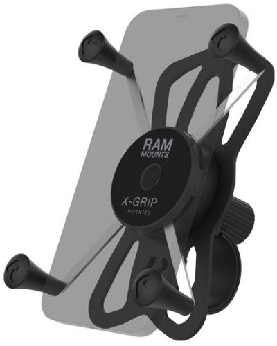 RAM MOUNTS kompletná zostava držiaka pre veľké telefóny X-Grip so "Tough-Strap" sťahovacím upínaním na riadidlá