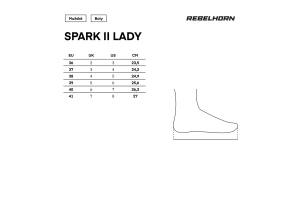 REBELHORN boty Spark II Lady Black/Pink