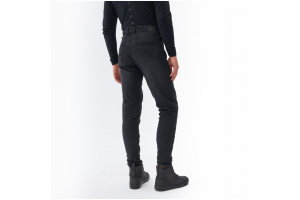 REBELHORN kalhoty jeans Nomad Tapered Washed Black