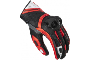 REBELHORN rukavice ST SHORT black/grey/fluo red
