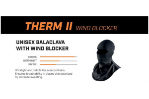 REBELHORN Kukla Therm II Windstopper Black/Grey