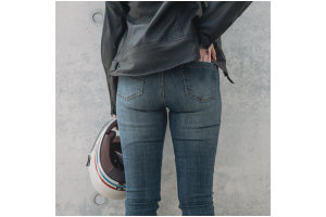 REBELHORN kalhoty jeans CLASSIC III Slim Fit dámské washed blue