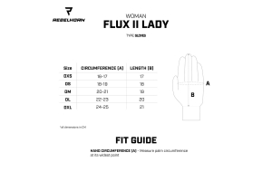 REBELHORN rukavice FLUX II dámské black