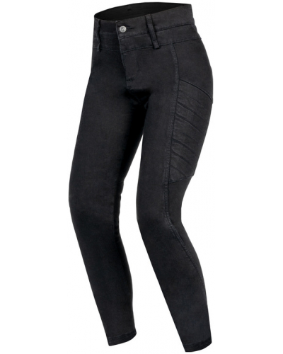 REBELHORN nohavice jeans ASH dámske black