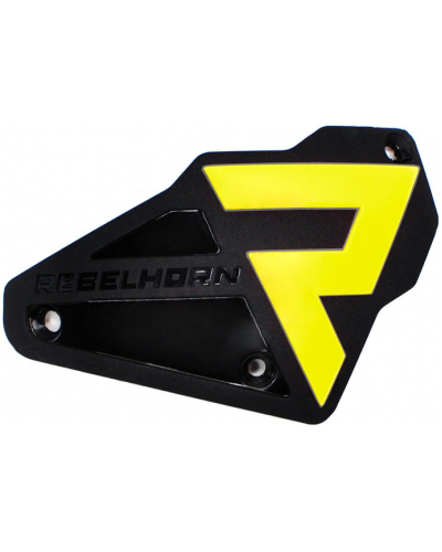 REBELHORN  Tpu Arm Detachable Plate (Screws System) Black/Flo Yellow