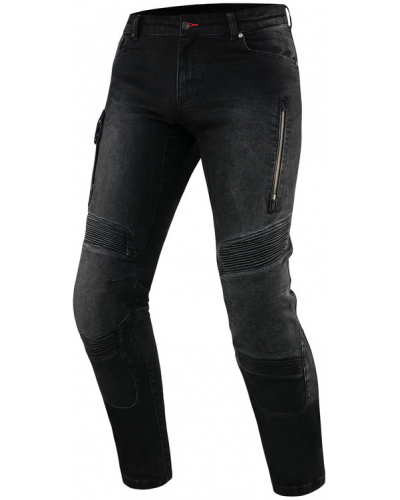 REBELHORN kalhoty jeans Vandal Black