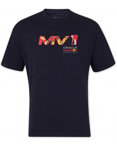 REDBULL tričko RACING F1 Max Verstappen Pop Art night sky