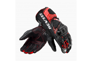 REVIT rukavice APEX neón red/black