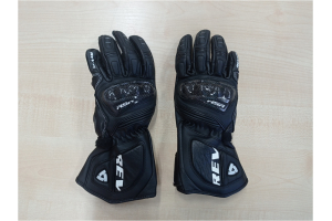 REVIT rukavice RSR 3 black/black - II.JAKOST