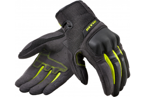 REVIT rukavice VOLCANO black / neon yellow