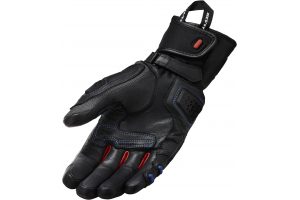 REVIT rukavice SAND 4 H2O black / red