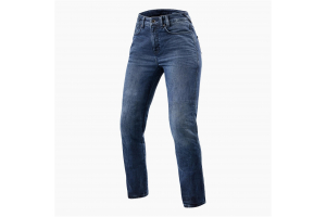 REVIT nohavice jeans VICTORIA 2 SF Short dámske medium blue
