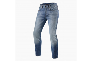 REVIT nohavice jeans PISTON 2 SK Long medium blue used