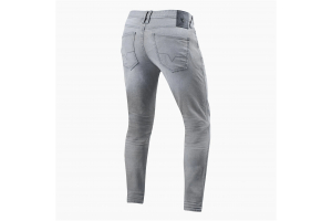 REVIT nohavice jeans PISTON 2 SK Short light grey used