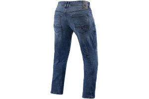 REVIT nohavice jeans DETROIT 2 TF Long medium blue