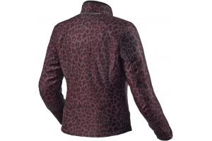 REVIT bunda SHADE H2O dámská leopard red