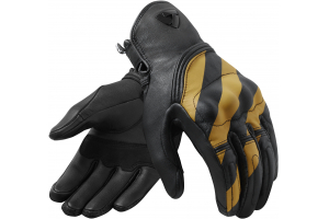REVIT rukavice REDHILL black/ocher yellow