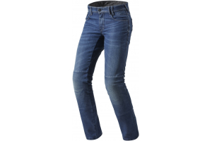 REVIT nohavice jean AUSTIN TF Short medium blue