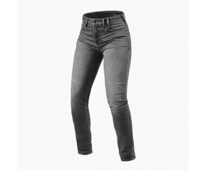 REVIT kalhoty jeans SHELBY 2 SK Short dámské medium grey stone