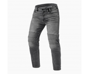 REVIT kalhoty jeans MOTO 2 TF Long medium grey used