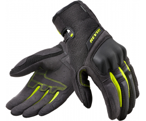 REVIT rukavice VOLCANO dámske black / neon yellow