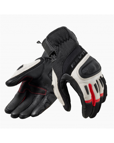 REVIT rukavice DIRT 4 black/red