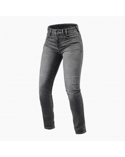REVIT nohavice jeans SHELBY 2 SK dámske medium grey stone