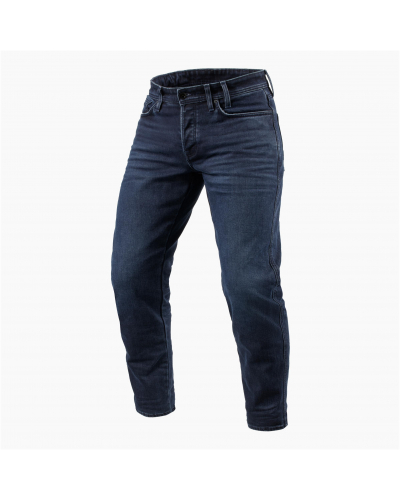 REVIT kalhoty jeans ORTES TF Short dark blue/black used