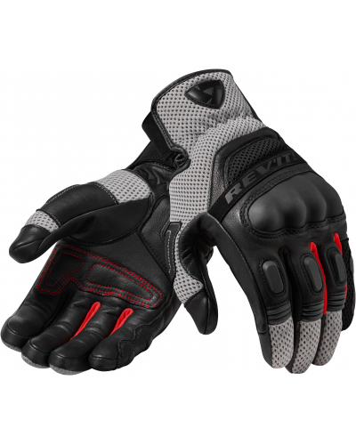REVIT rukavice DIRT 3 black/red