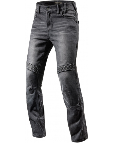 REVIT kalhoty jeans MOTO TF Long black