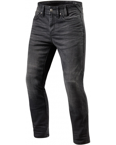 REVIT nohavice jeans BRENTWOOD SF Short medium grey