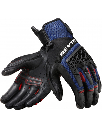 REVIT rukavice SAND 4 black / blue