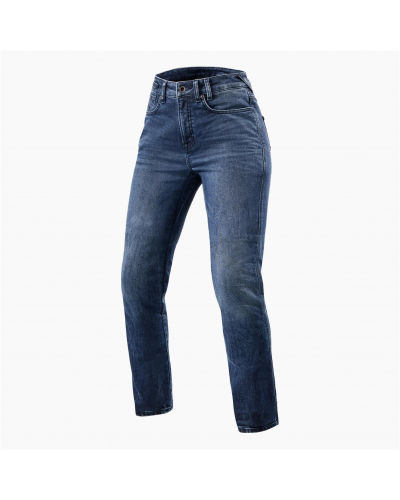 REVIT nohavice jeans VICTORIA 2 SF dámske medium blue