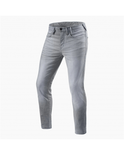 REVIT kalhoty jeans PISTON 2 SK light grey used