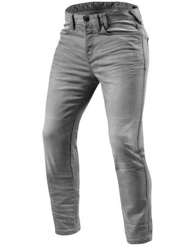 REVIT nohavice jeans PISTON light grey used