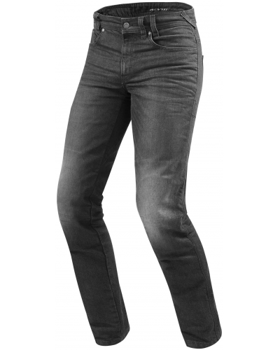 REVIT nohavice jeans VENDOME 2 RF Short dark grey