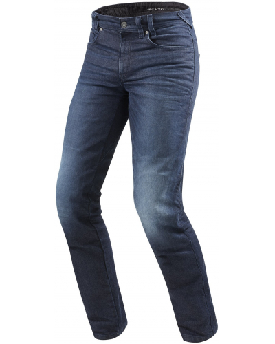 REVIT kalhoty jeans VENDOME 2 RF Short dark blue